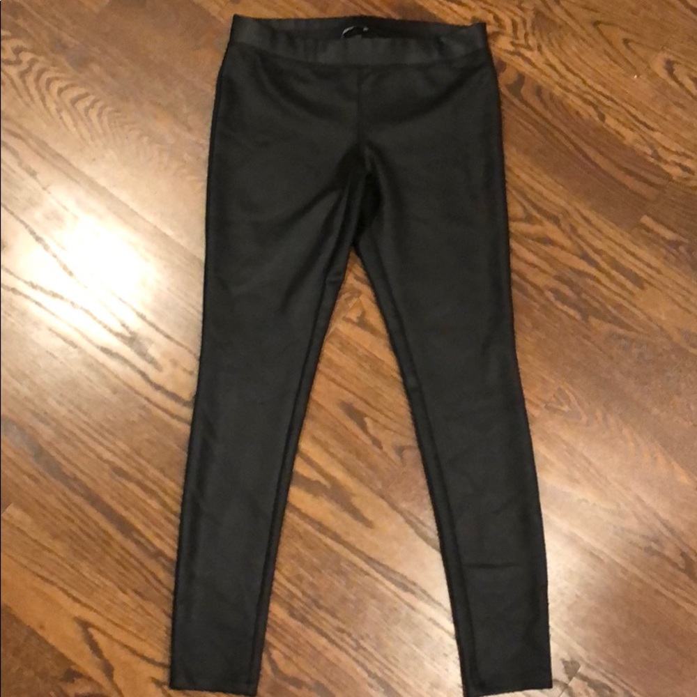 Express faux leather pants